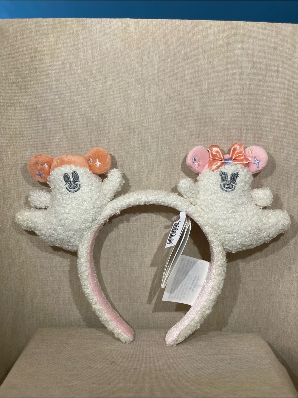 Disney 2026nHalloween Sherpa Ghosts EARS